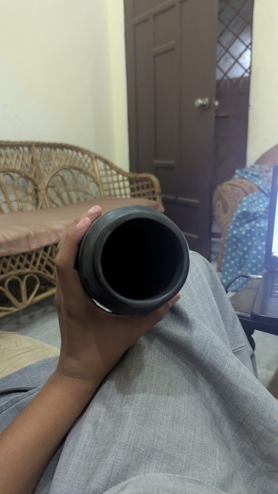 Breath of Natural Insulated Water Bottle – Premium Matte Floral Flask  Description: